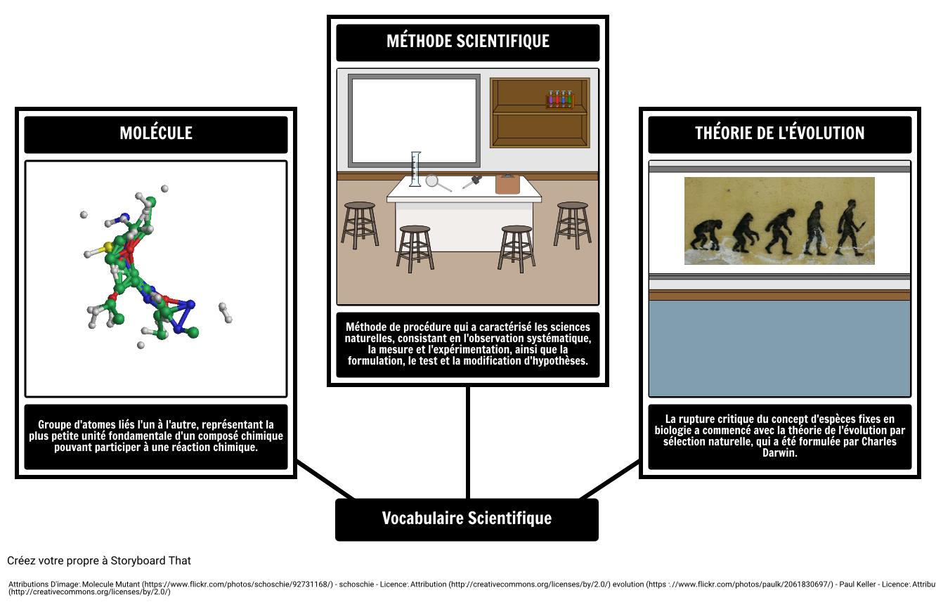 Vocabulaire Visuel - Science