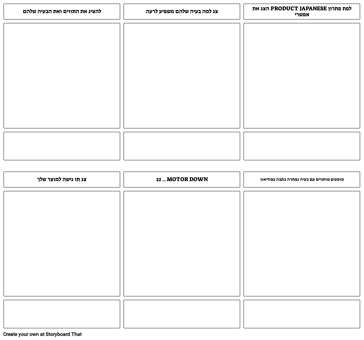 מסע לקוח - תבנית