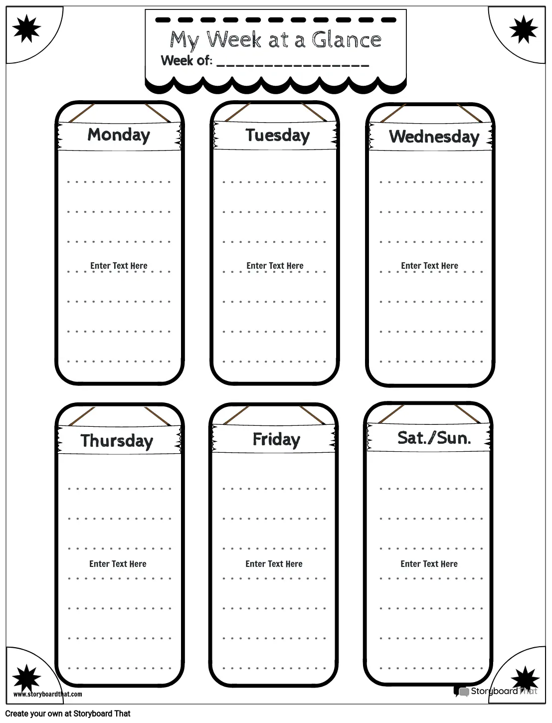 BW Weekly Planner 4