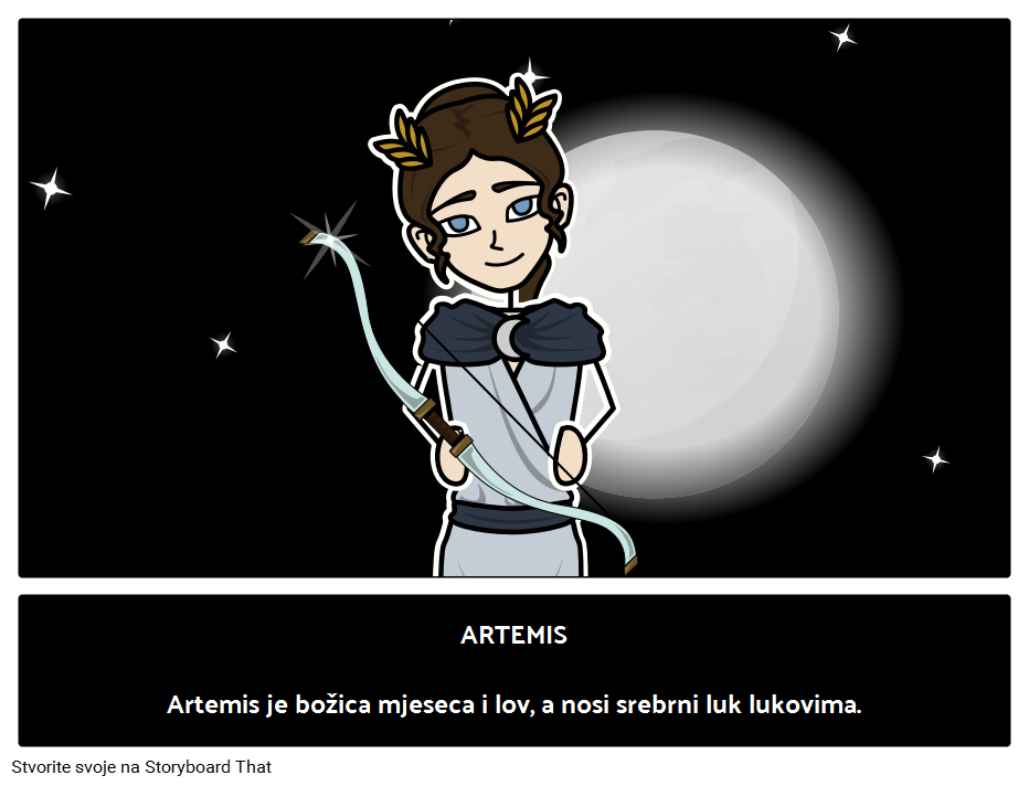 Artemida - Grčka Božica Lova 
