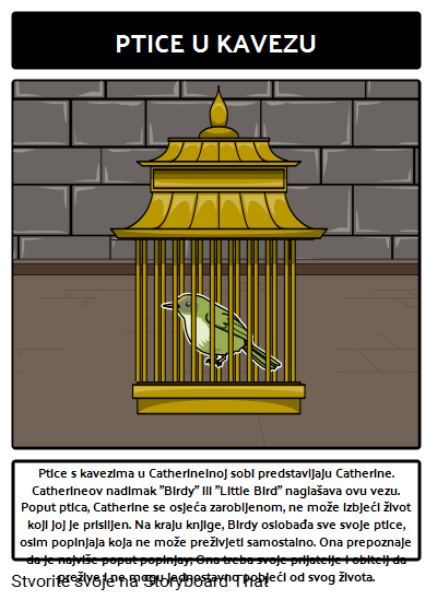 Catherine, Nazvana Simbolizam Ptice