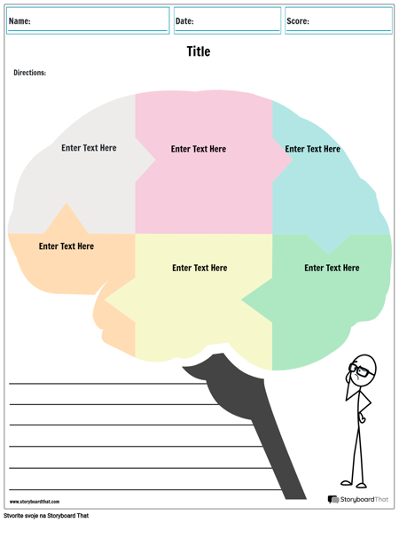 Grafički Organizator Mozak