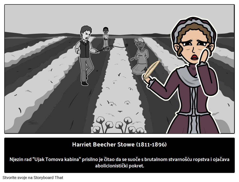 Tko je Bila Harriet Beecher Stowe? 