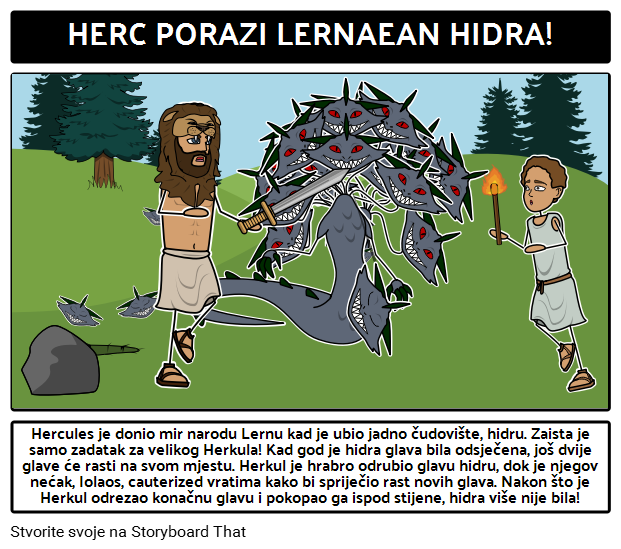Herakles Lernaean Hydra