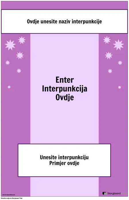 Interpunkcijski Plakat 2