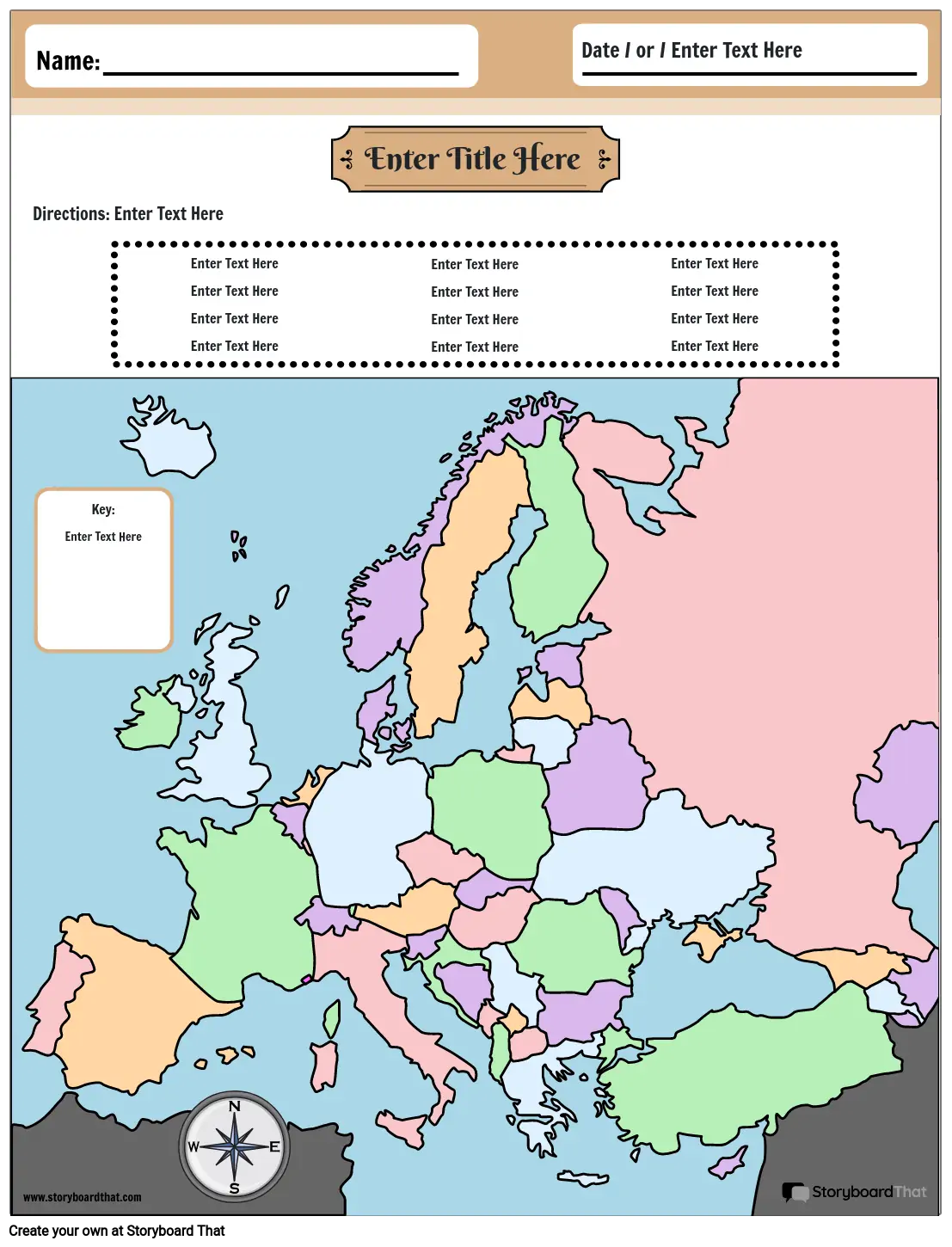 Karta Europe