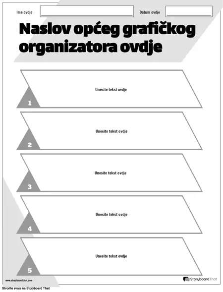 New Create Page General Graphic Organizer 5 (crno-bijeli)
