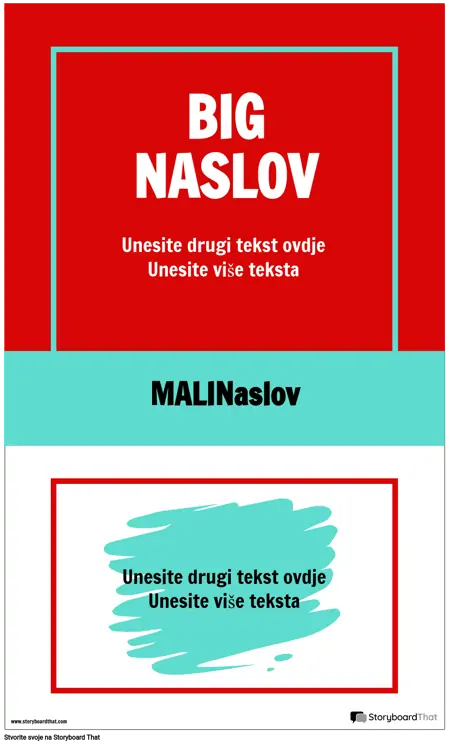 Plakat Velikih Najava