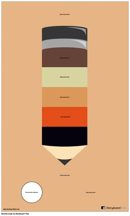 Prazna Olovka Infografika