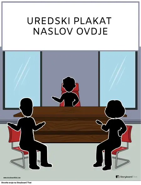Predložak Postera Poslovnog Ureda 1