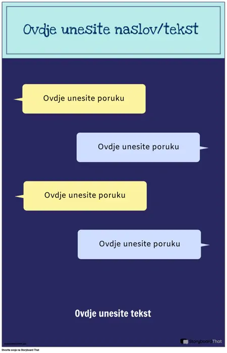 PSA Predložak za Slanje Tekstualnih Poruka