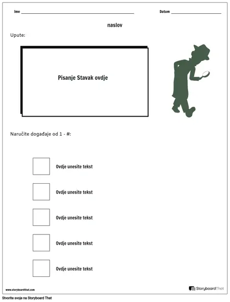radni list za sekvenciranje 3