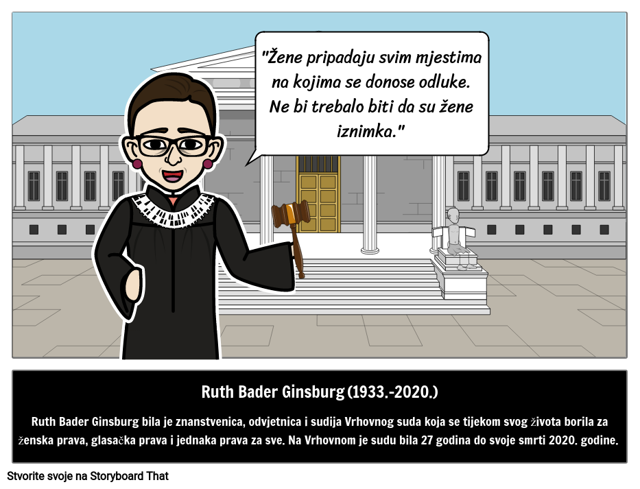Tko je Bila Ruth Bader Ginsburg? 