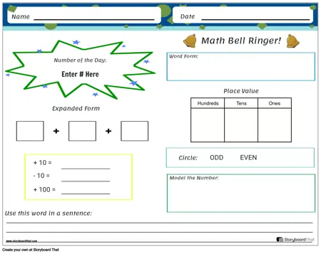 Bell Ringers Matematikai táj