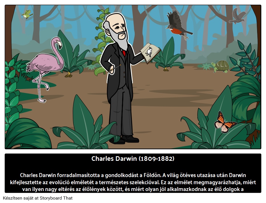 Charles Darwin - Evolúcióbiológus 