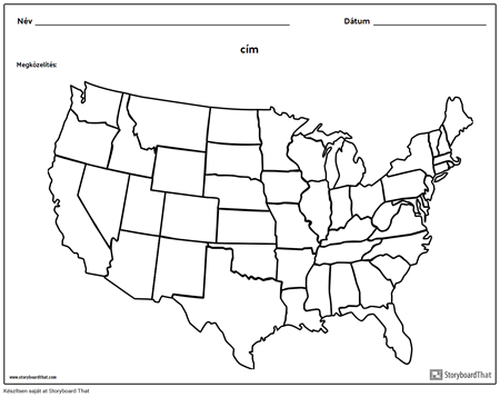 Egyesült Államok Térkép