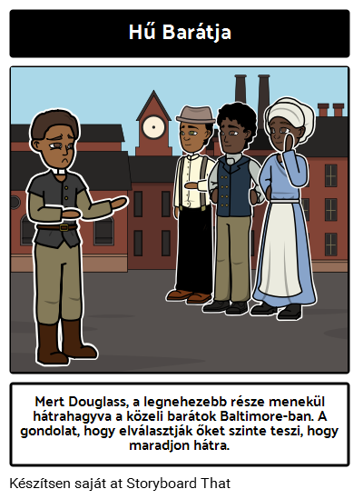 Elbeszélés a Life of Frederick Douglass Karakterisztikumukká tér