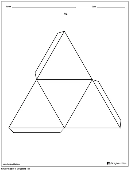 Háromszög Történet Kocka