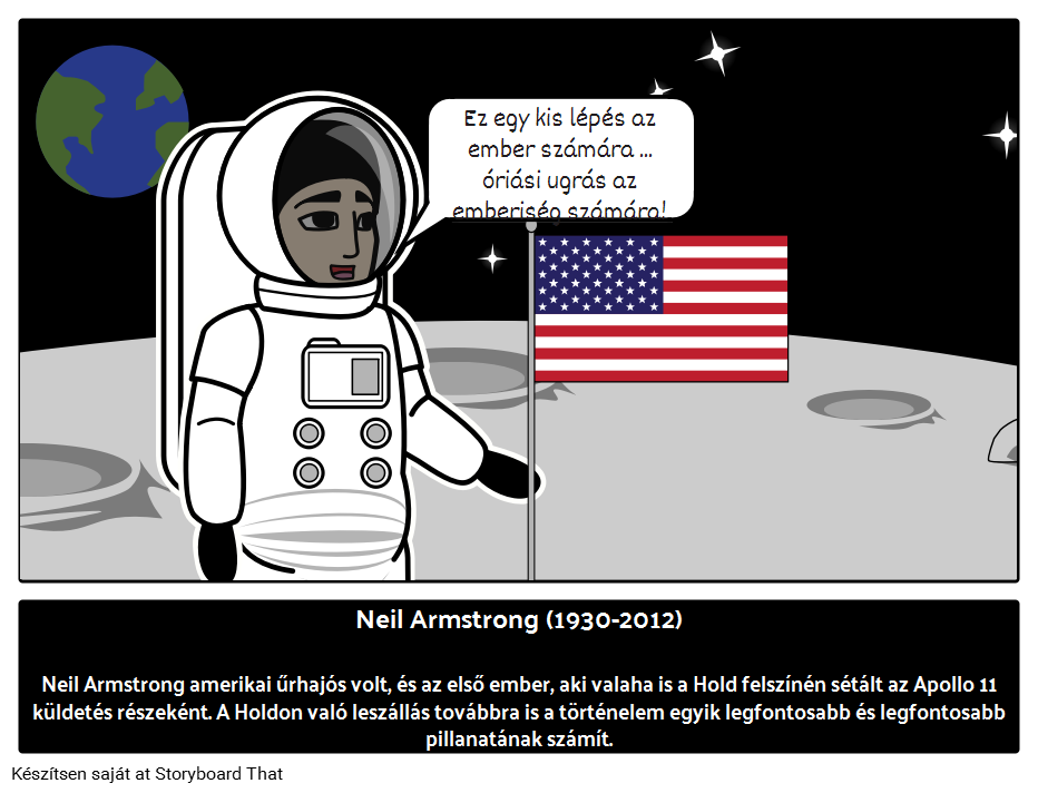 Neil Armstrong: Ember a Holdon 