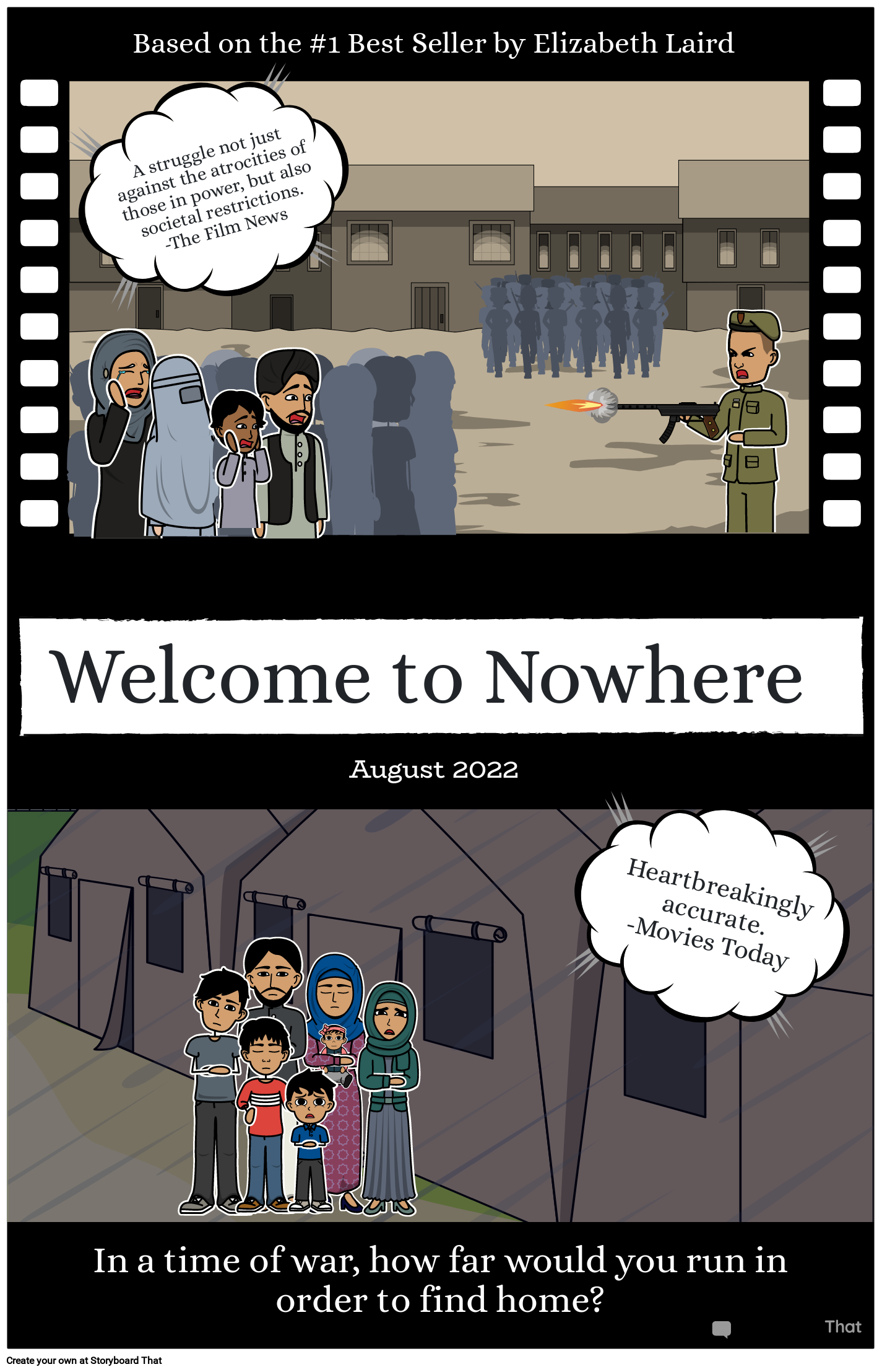 Üdvözöljük a Nowhere Movie Poster Oldalán