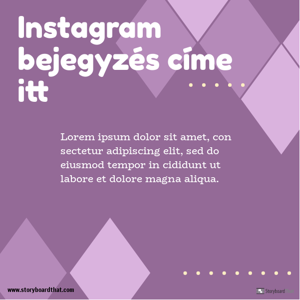 Vállalati Instagram-bejegyzéssablon 2