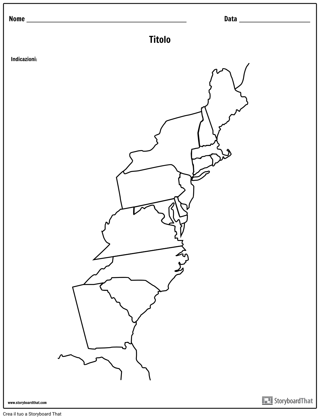 13 Mappa Delle Colonie