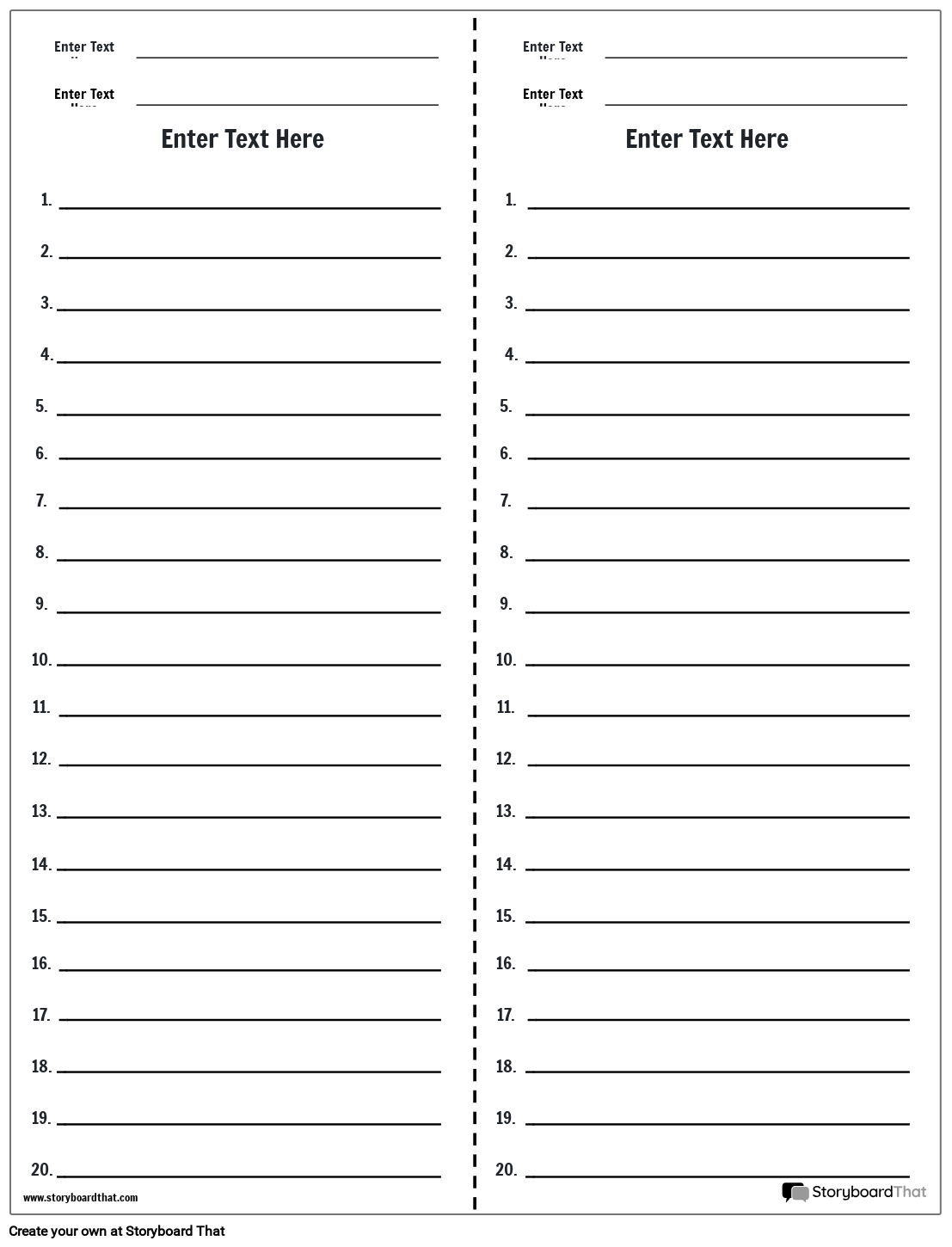 Carta Ortografica 3 Storyboard By It examples