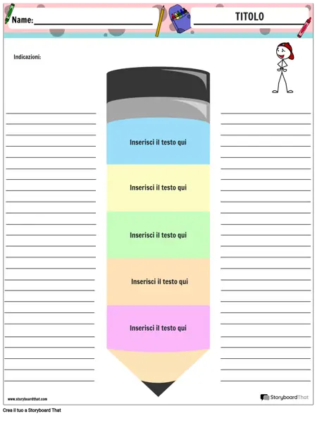 Matita per Organizzatore Grafico