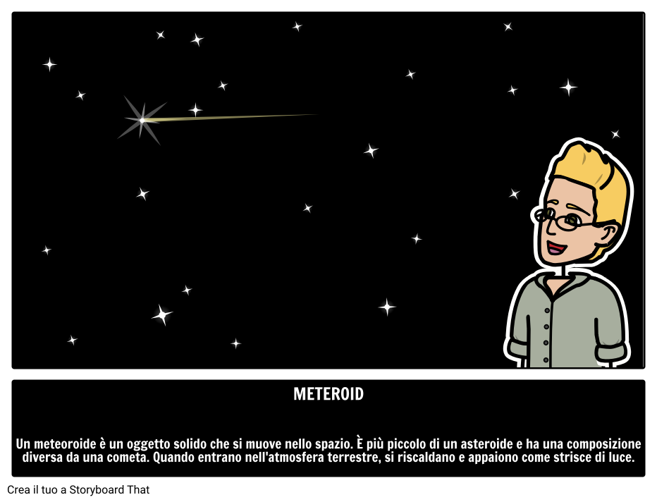 Cos'è un Meteoroide? 