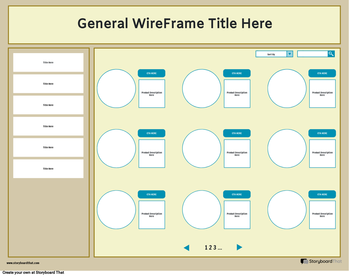 Modello WireFrame Generale Aziendale 1