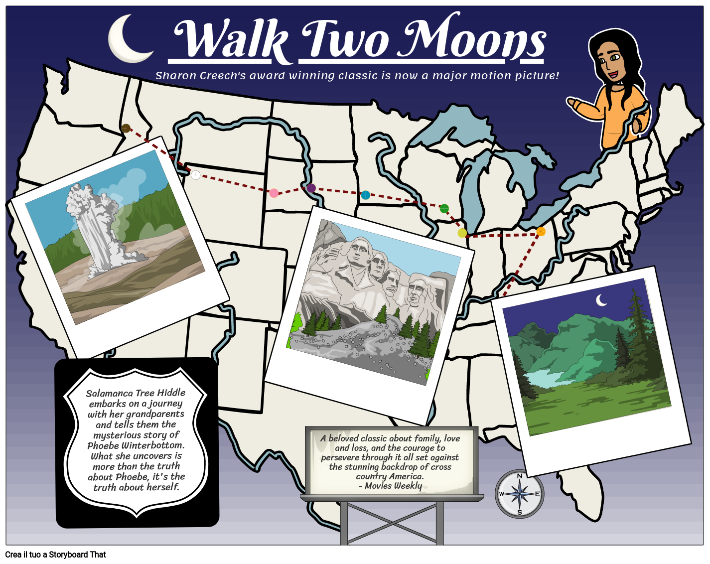 Poster del Film Walk Two Moons