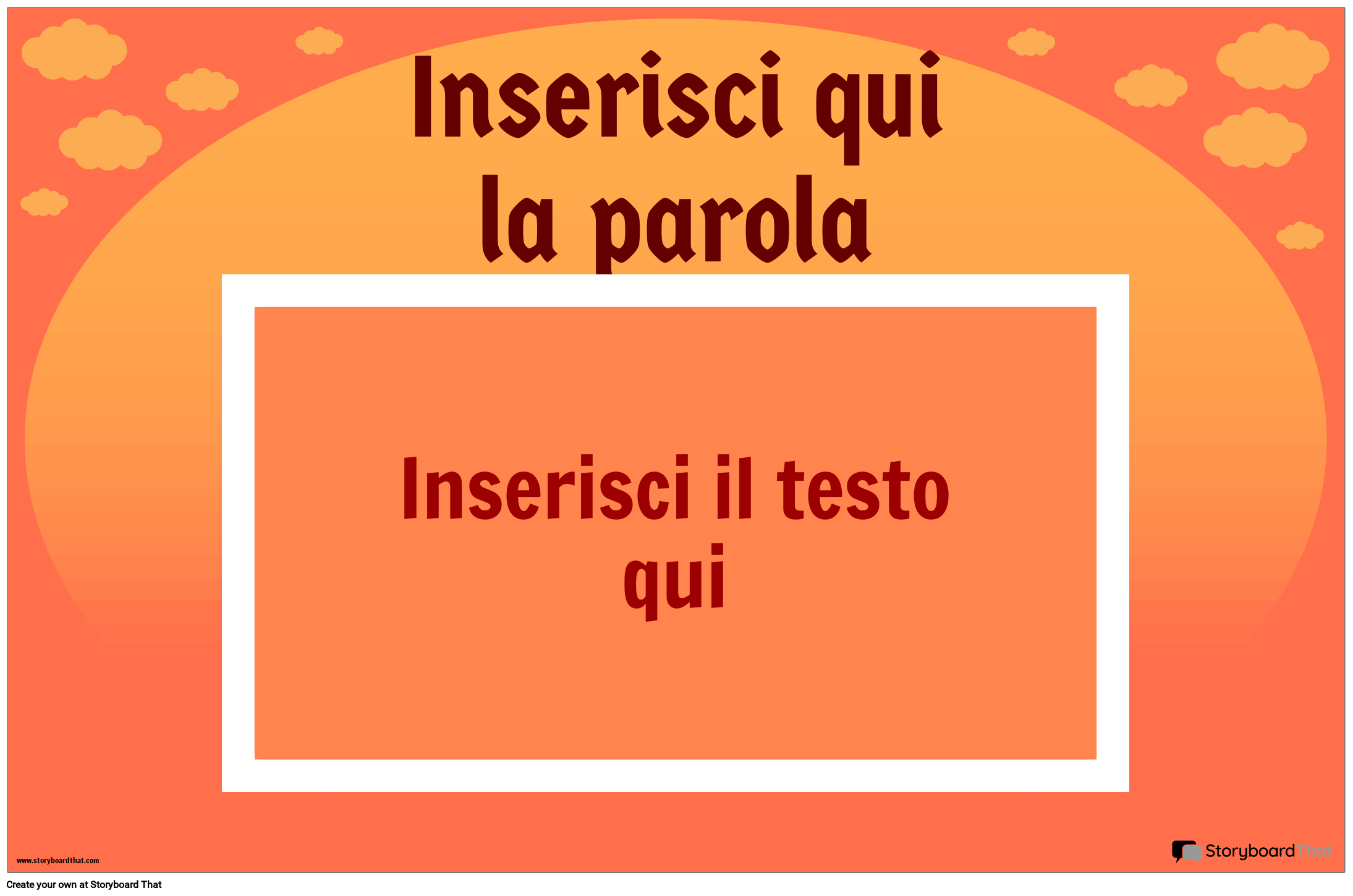 Strategie A Parola Singola Storyboard Per It examples