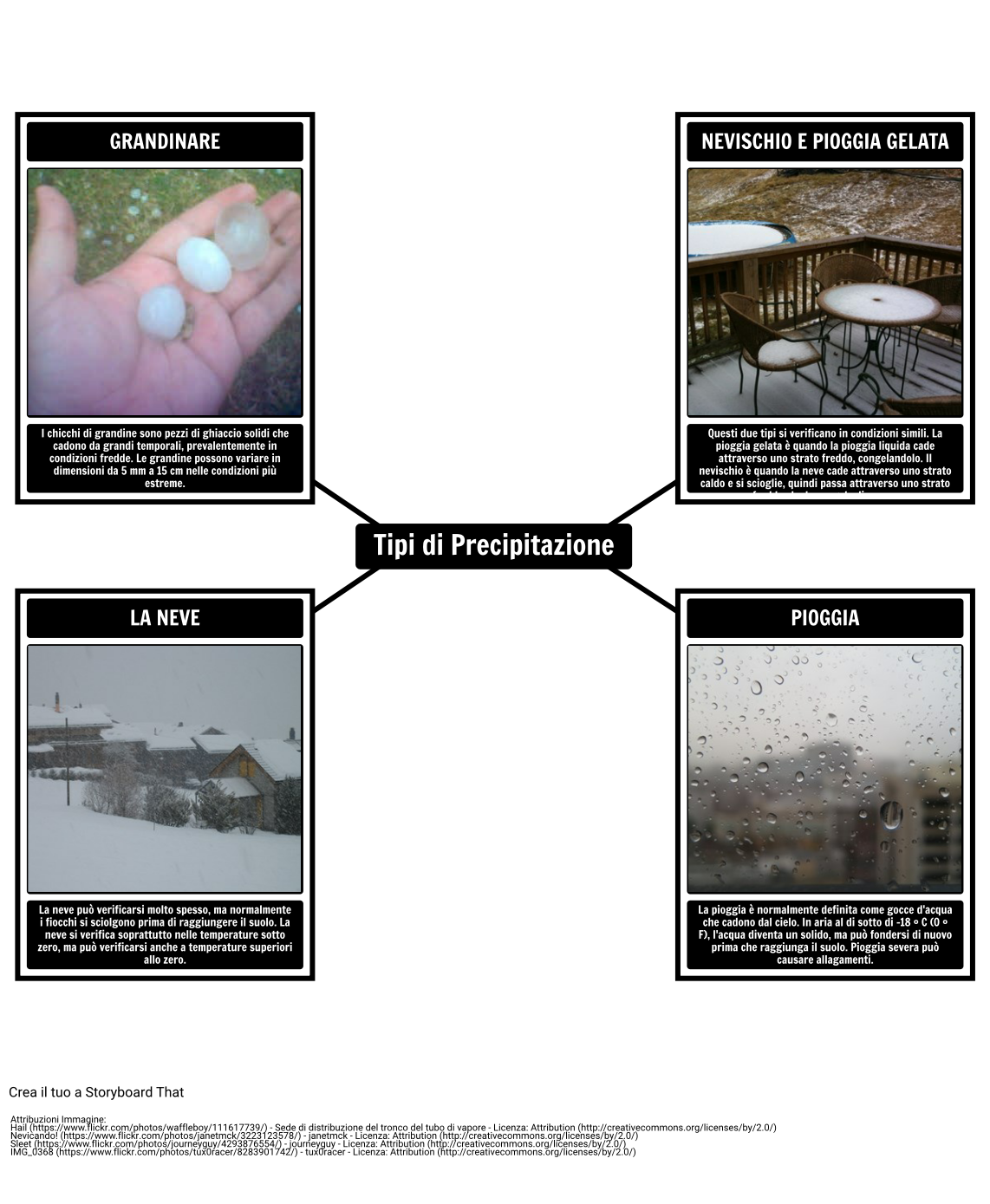 Tipi di Precipitazione