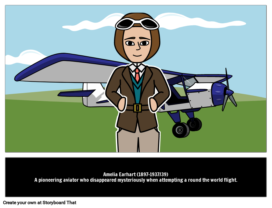 Amelia Earhart Biography Example