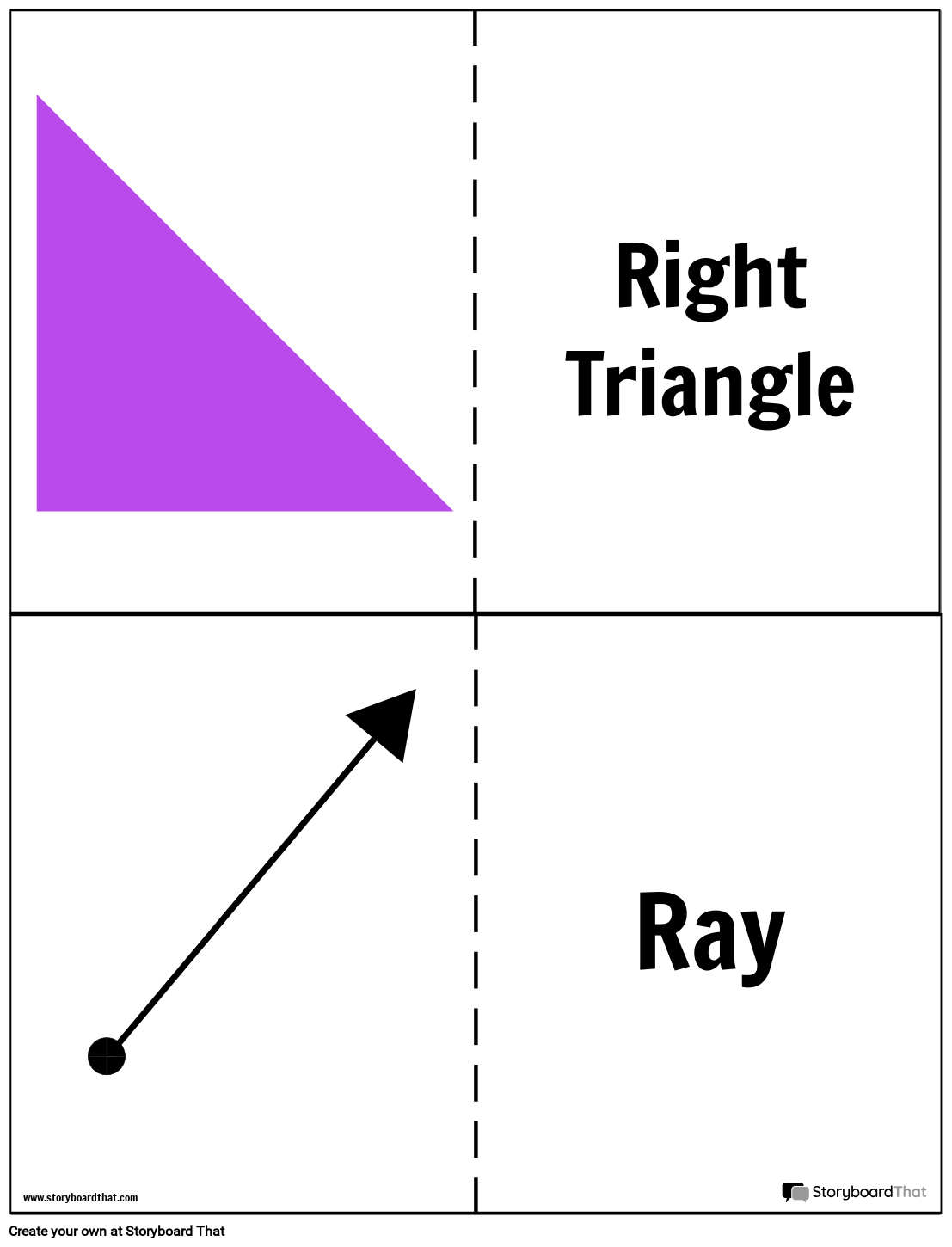 Geometry Flaschards Custom Math Flashcards