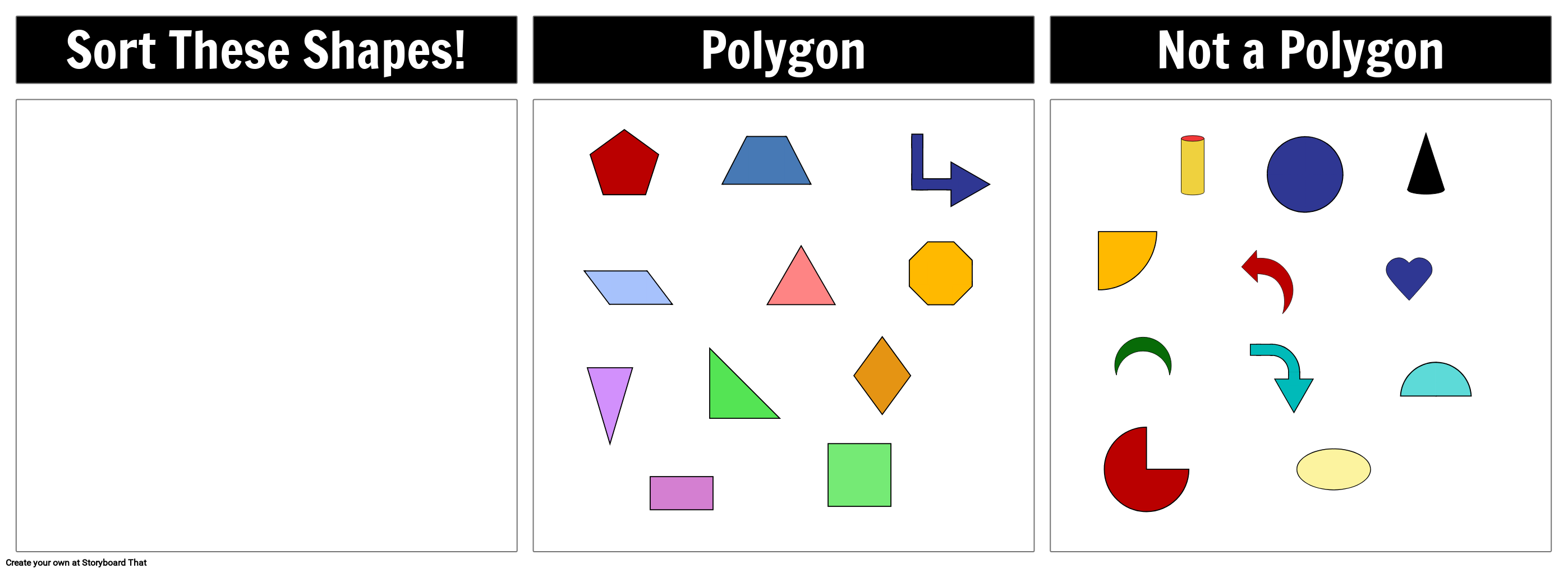 Polygon Sort Example