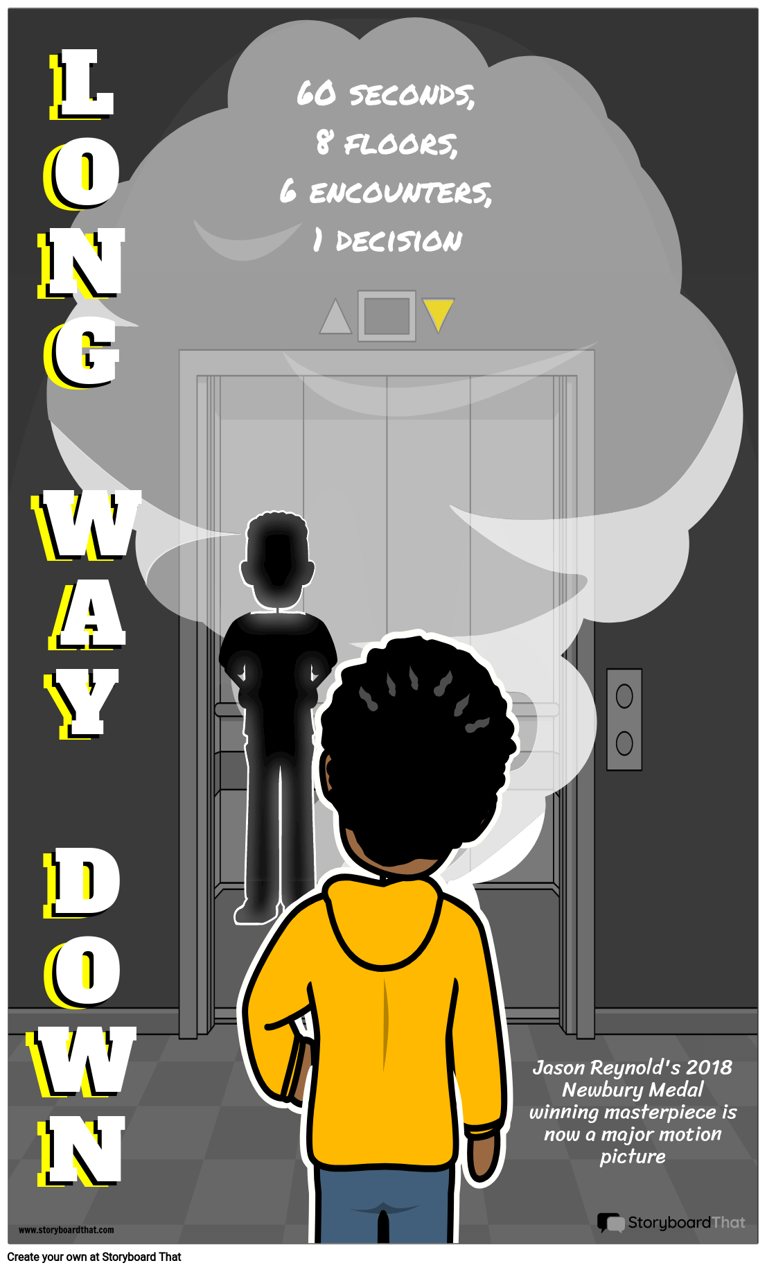 Create A Movie Poster For Long Way Down Free Activity