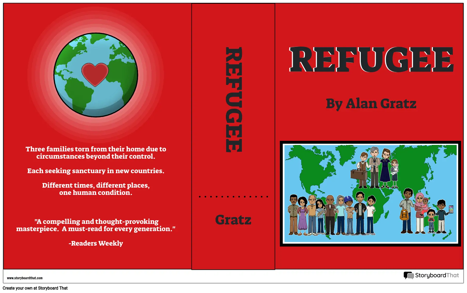 REFUGEE, Novel Study Project