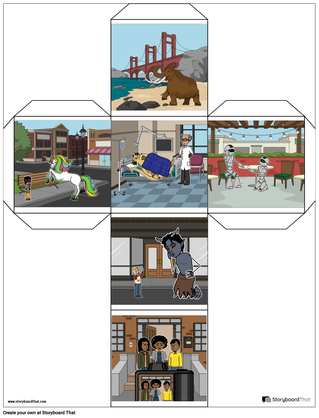 Story Cube Example