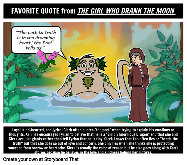 The Girl Who Drank the Moon Favorite Quote or Scene