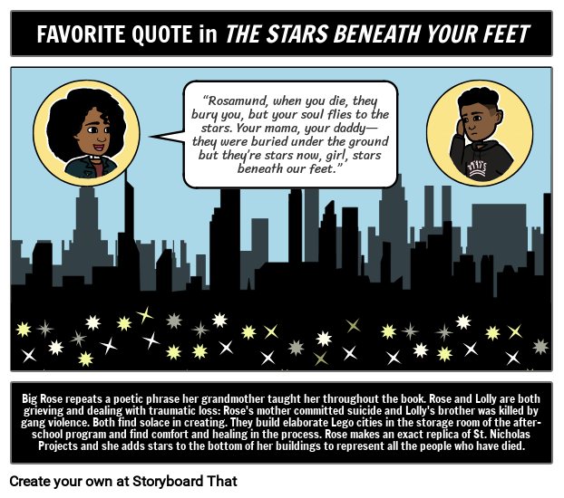 The Stars Beneath Our Feet Favorite Quote