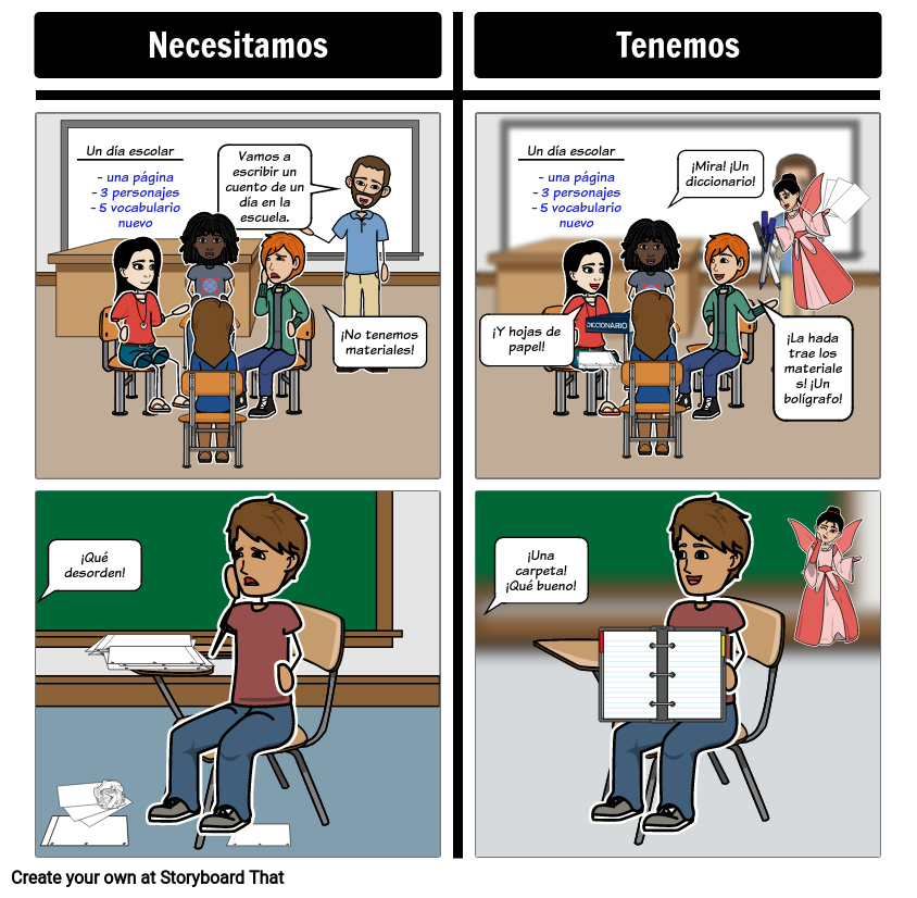 Classroom: Materials Vocabulary