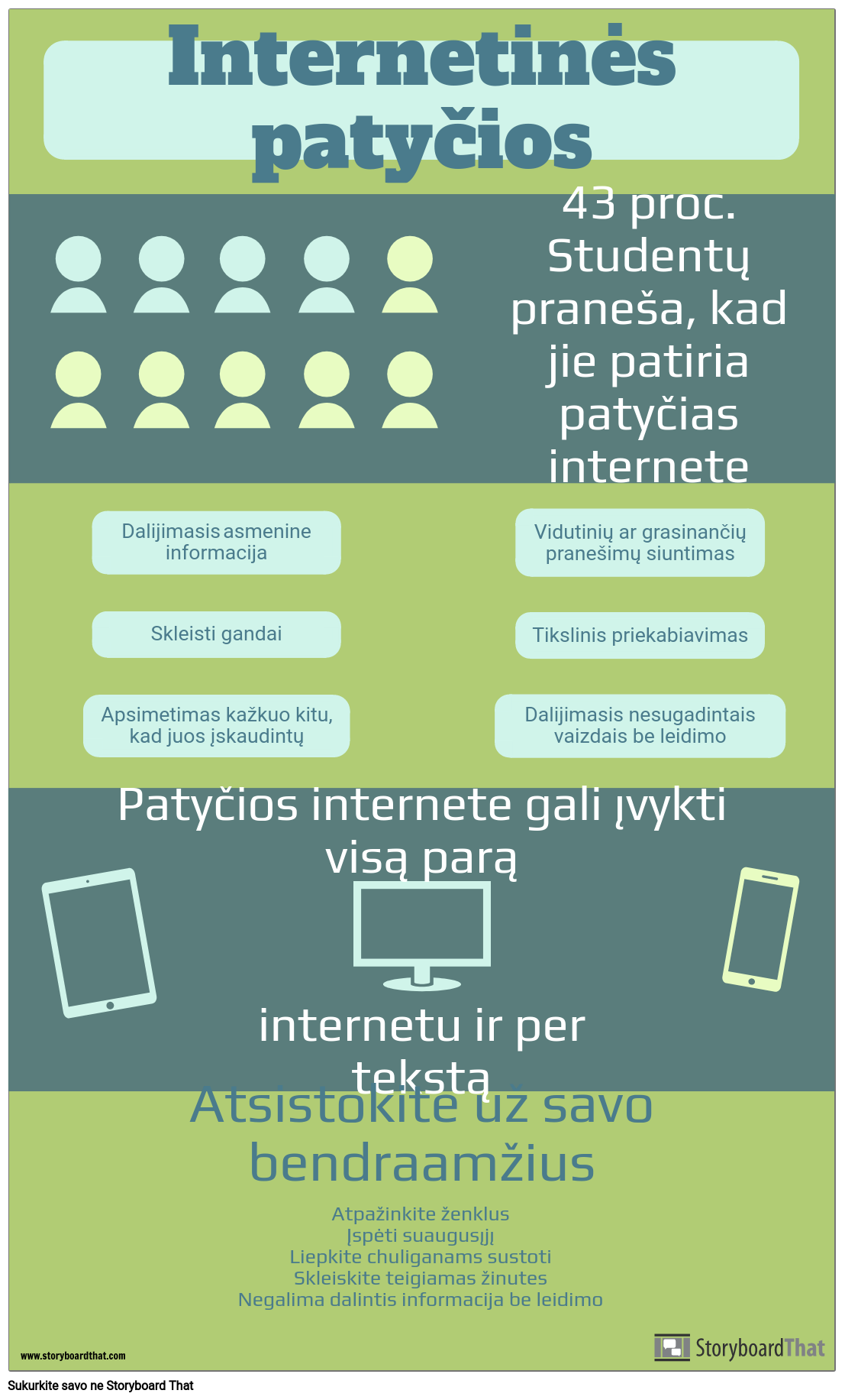 „Cyberbullying Infographic“