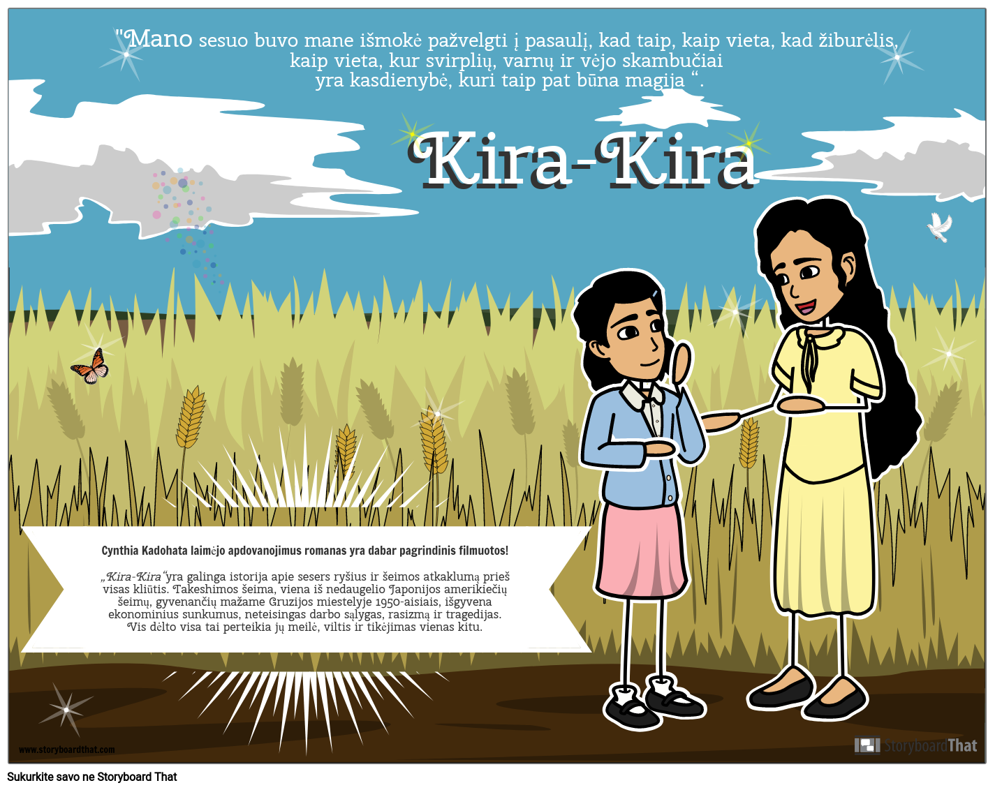 Kira-Kira Filmo Plakatas