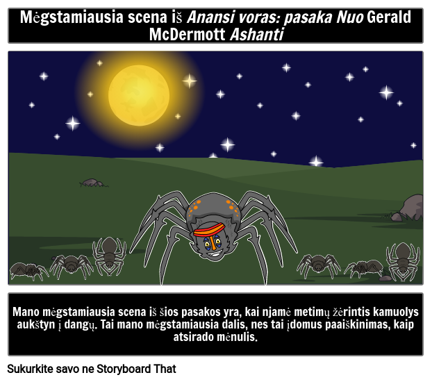 Anansi: Mėgstamiausia Scena