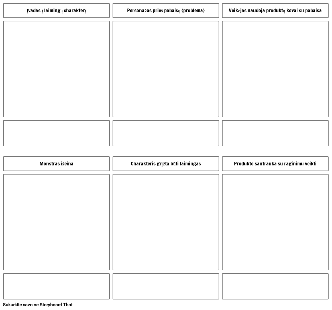 Animuotas – Šablonas