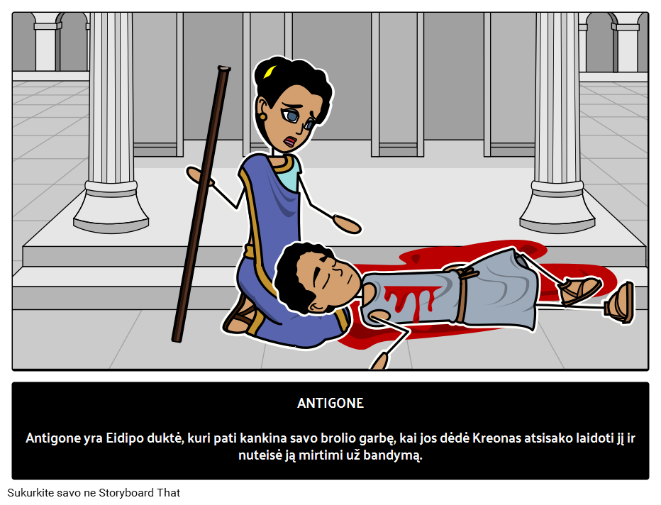 Antigonė – Tragiška Graikų Herojė 
