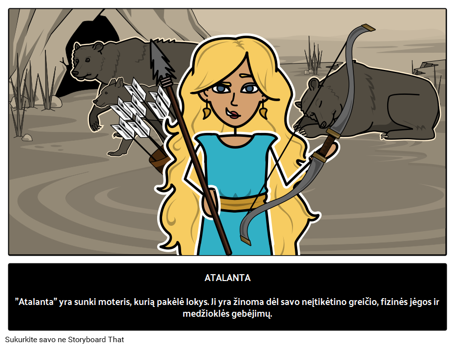Atalanta – Graikų Mitologija 