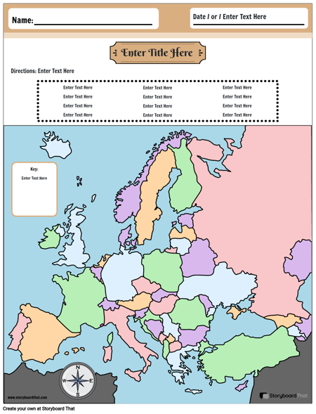 Europos Žemėlapis