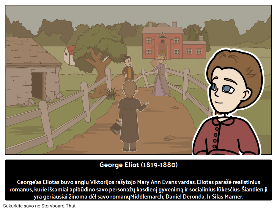 Kas Buvo Džordžas Eliotas? 